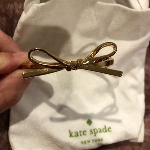 Kate Spade Bow Bangle with Clasp